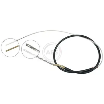 Cable de accionamiento, freno de estacionamiento A.B.S. K10216 Más Vendido